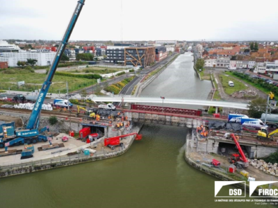 Image absente - [Pas-de-Calais – CALAIS] Remplacement du Pont ferroviaire Mollien à CALAIS