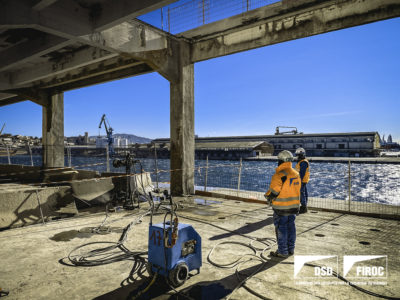 Image absente - [MARSEILLE] Construction d’une gare maritime et restructuration de deux hangars existants