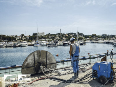 Image absente - [ANTIBES] Travaux de réaménagement du Quai de la Jetée au Port Gallice à Antibes