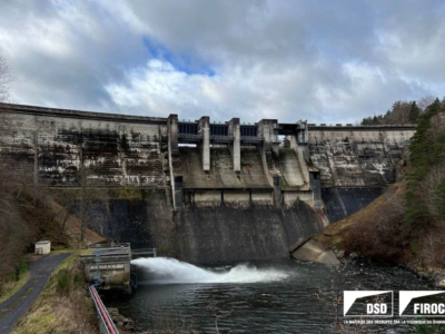 Image absente - 📍[Haute Loire – Lapte (43)] – Réhabilitation du barrage de Lavalette avec notre partenaire LEGENDRE Génie Civil.