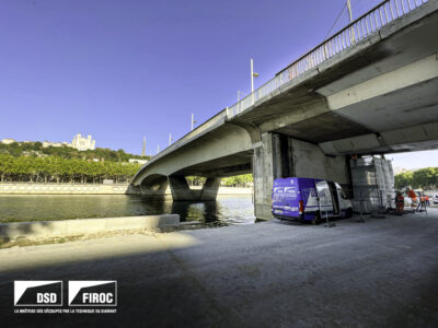 Image absente - [LYON] Réparation du Pont Maréchal Juin à Lyon
