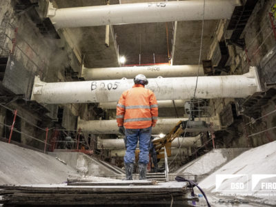 Image absente - [GRAND PARIS EXPRESS] Construction de l’ouvrage d’entonnement Ouest de la Ligne 16 et de la Ligne 17