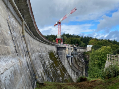 Image absente - 📍[Haute Loire – La Chazotte– (43)] – Réhabilitation de 3 vannes de crue sur le barrage de Lavalette