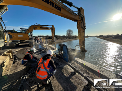 Image absente - 📍 [SALON DE PROVENCE (13)] –  Déconstruction du PI722 Sud sur la bifurcation des autoroutes A7 et A54
