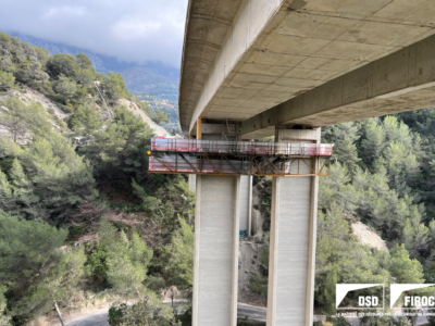 Image absente - 📍 [MENTON (06)] – Travaux d’élargissement du Viaduc de Cabrolles